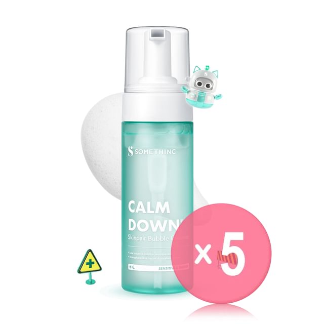 SOMETHINC-Calm Down Skinpair Bubble Cleanser 5pcs Bundle Set