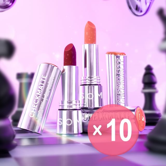 SOMETHINC-Checkmatte Transferproof Lipstick 10pcs Bundle Set