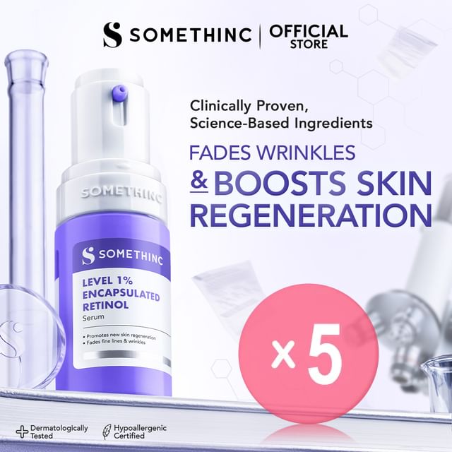 SOMETHINC-Level 1 Encapsulated Retinol Serum 5pcs Bundle Set