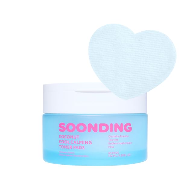 SOONDING-Coconut Cool Calming Toner Pads