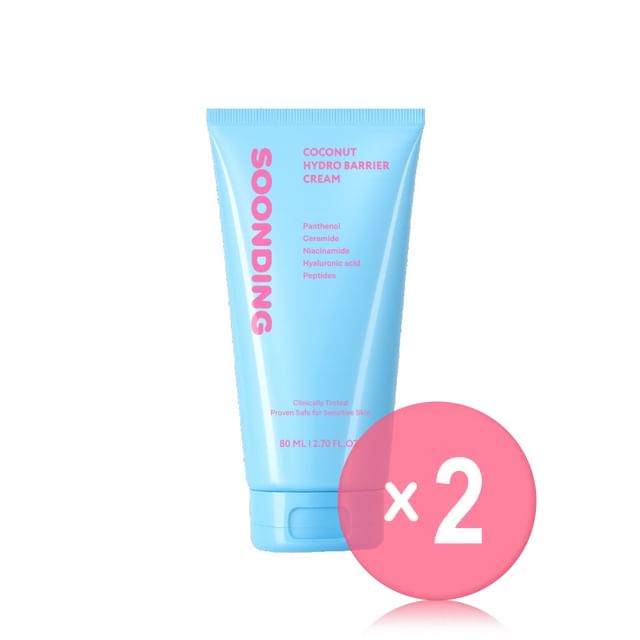 SOONDING-Coconut Hydro Barrier Cream 2pcs Bundle Set