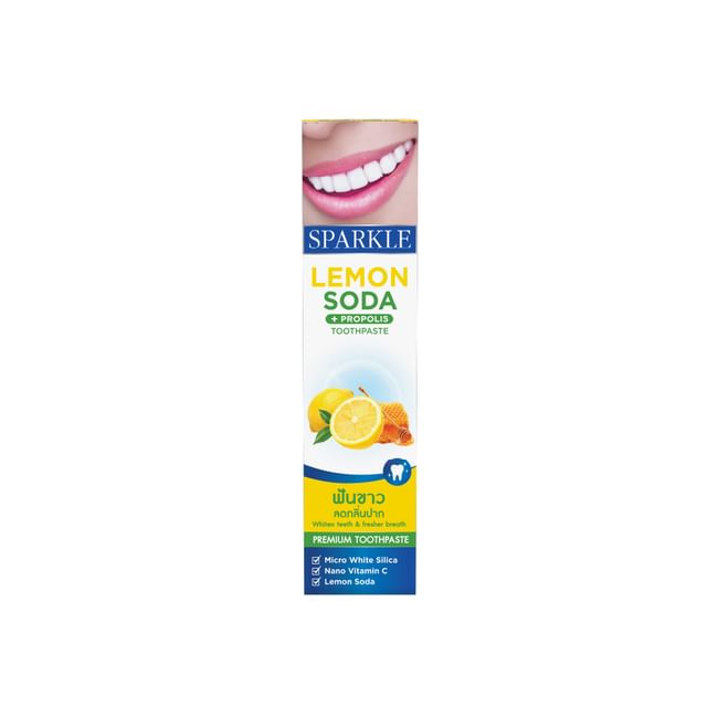 SPARKLE-Double White Toothpaste Lemon Soda