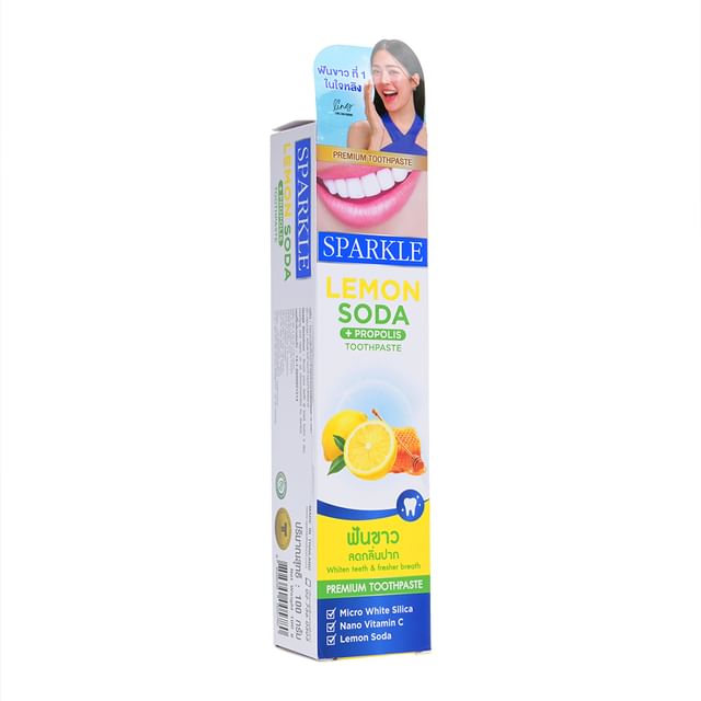 SPARKLE-Lemon Soda Propolis Toothpaste-100 G