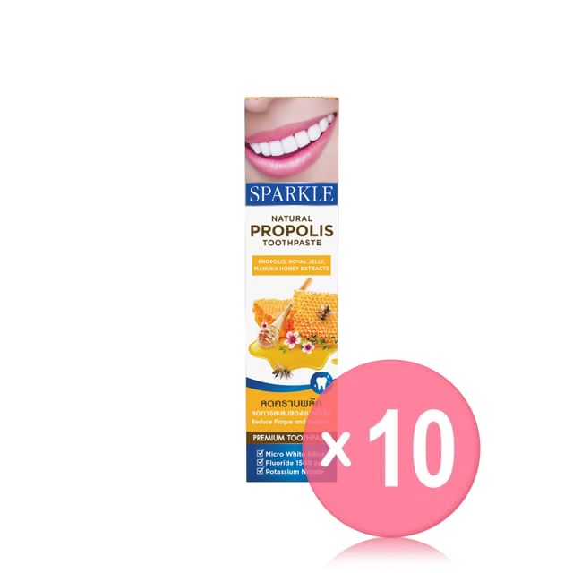 SPARKLE-Natural Propolis Toothpaste 10pcs Bundle Set