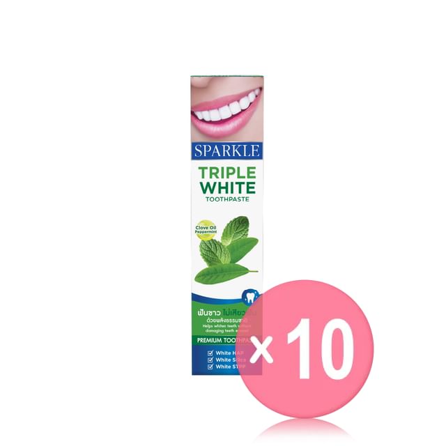 SPARKLE-Triple White Toothpaste 10pcs Bundle Set