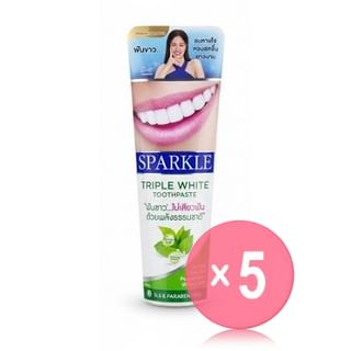 SPARKLE-Triple White Toothpaste 5pcs Bundle Set