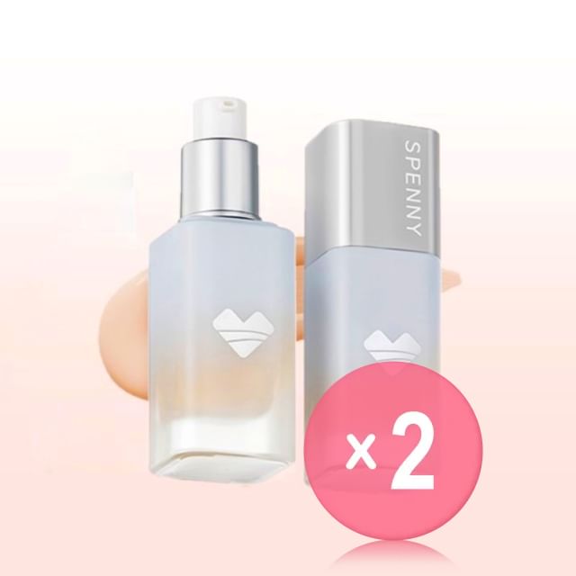 SPENNY-Mental Flow Liquid Foundation - 2 Colors 2pcs Bundle Set