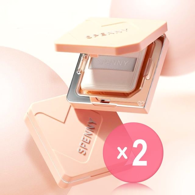 SPENNY-Setting Pressed Powder - 3 Colors 2pcs Bundle Set
