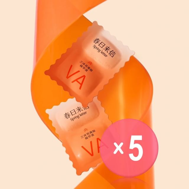 Spring letter-Trisomic Retinol Serum 5pcs 5pcs Bundle Set