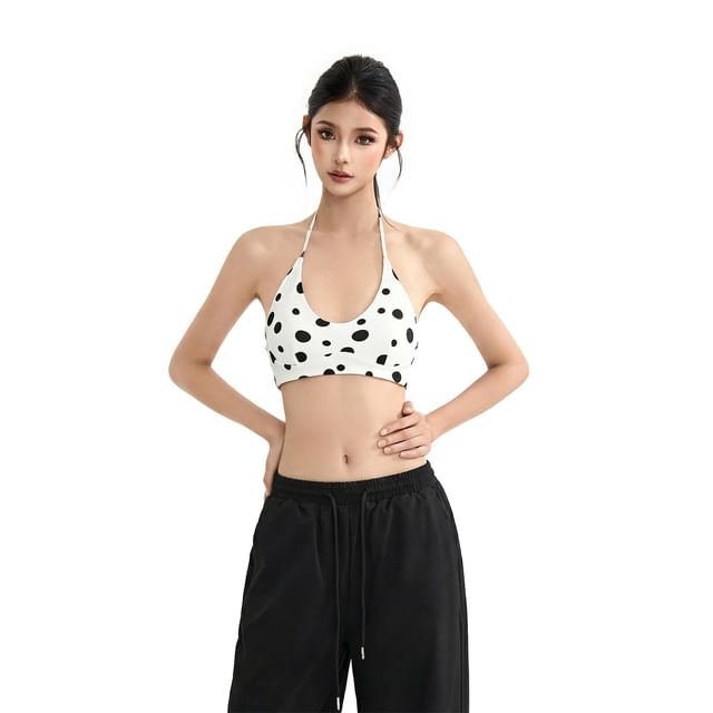 SPUCIKLEI-Halter Neck Bra Top
