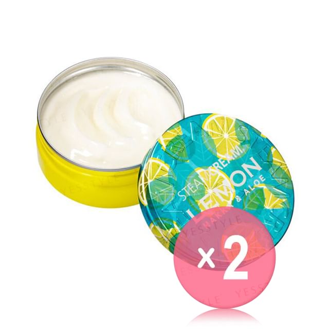 STEAM CREAM-Peppermint Aloe Lemon Stream Cream 2pcs Bundle Set