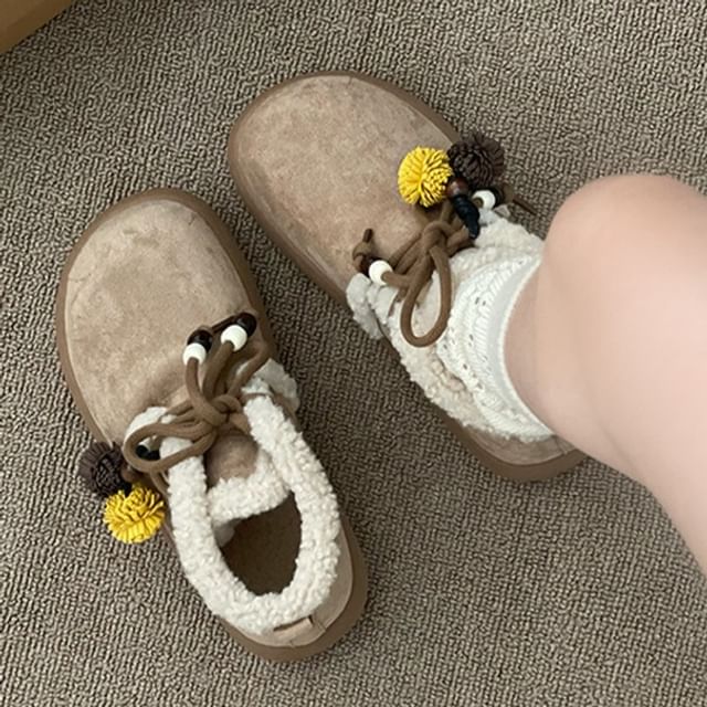 STEPUP-Fleece Lined Ankle Snow Boots