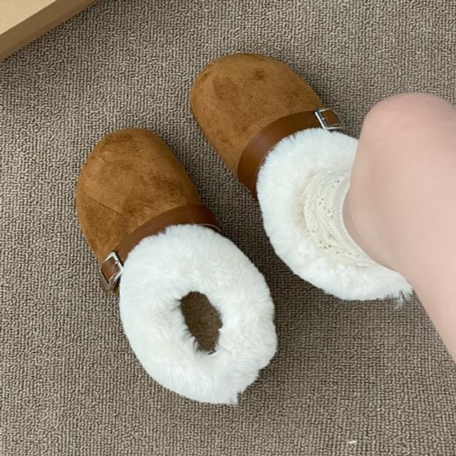 STEPUP-Fleece Lined Ankle Snow Boots