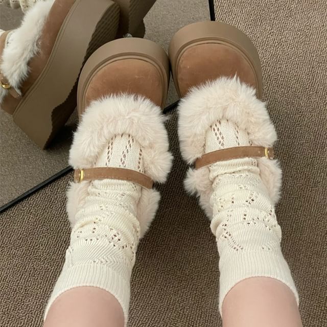 STEPUP-Fleece Lined Ankle Snow Boots
