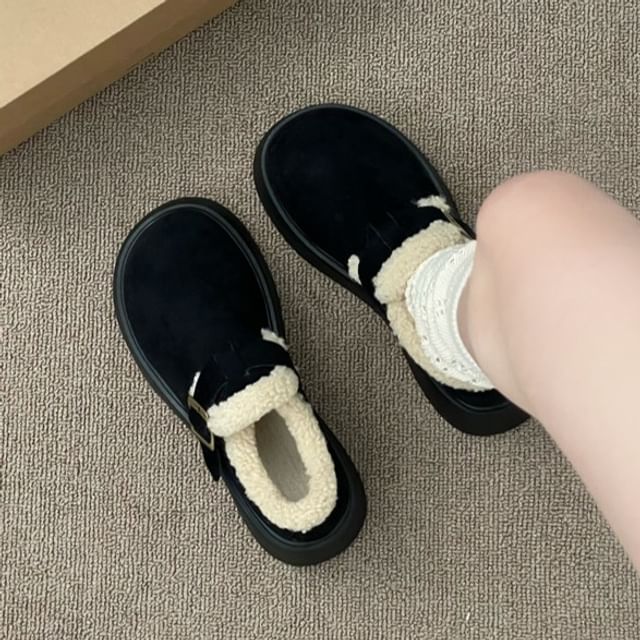 STEPUP-Hidden Wedge Platform Ankle Snow Boots