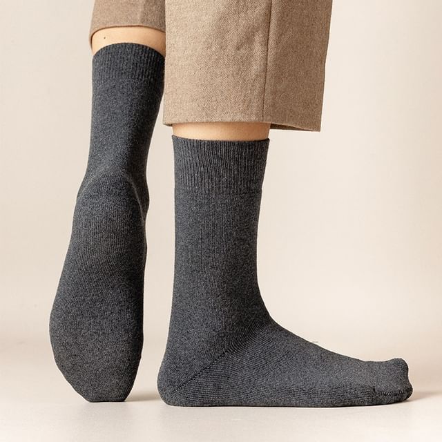 Strideling-Set of 4 Pairs Plain Socks