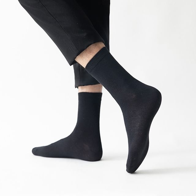Strideling-Set of 4 Pairs Plain Socks