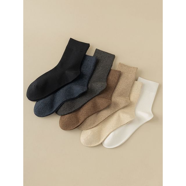 Strideling-Set Of 4 Pairs Plain Socks
