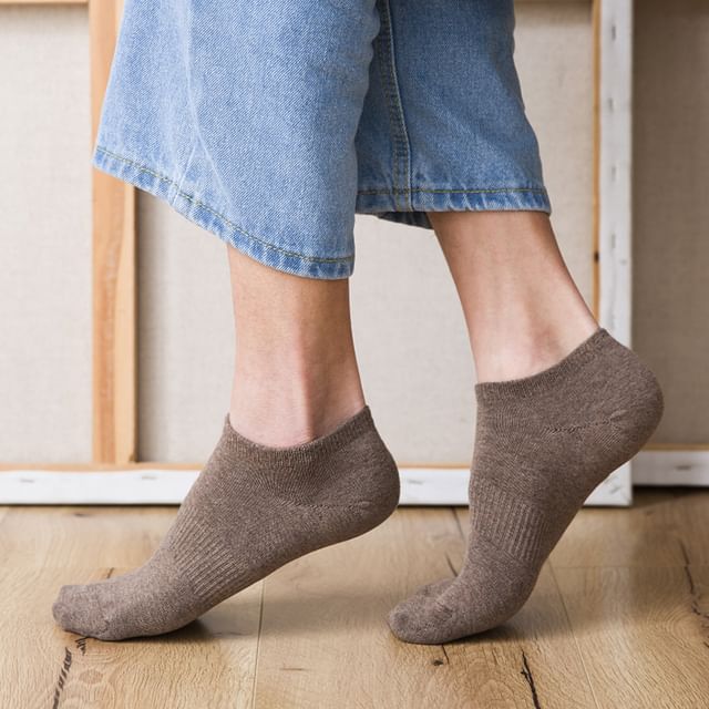 Strideling-Set of 7 Pairs Plain Socks