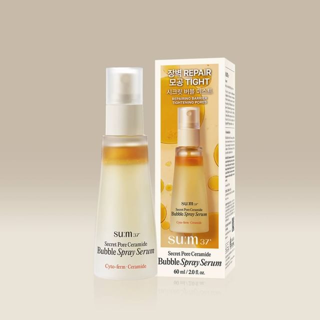 su-m37-Secret Pore Ceramide Bubble Spray Serum - Siero Elasticizzante Astringente