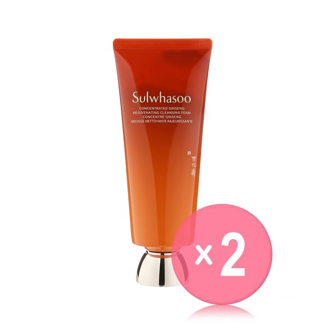 Sulwhasoo-Concentrated Ginseng Rejuvenating Cleansing Foam 2pcs Bundle Set