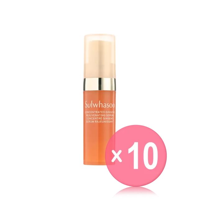 Sulwhasoo-Concentrated Ginseng Rejuvenating Serum Mini 10pcs Bundle Set