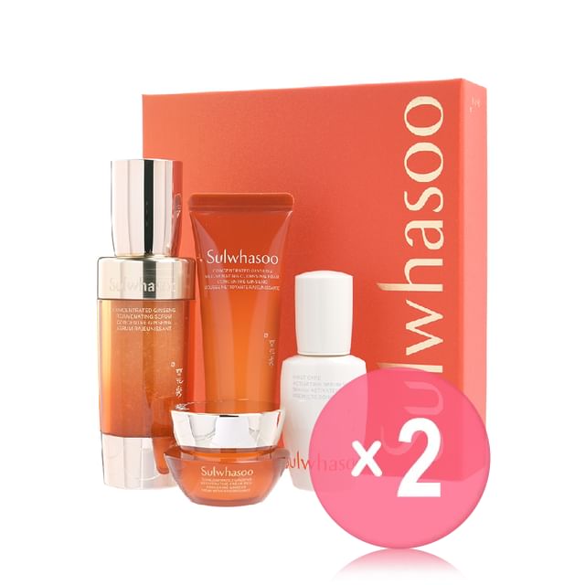 Sulwhasoo-Concentrated Ginseng Rejuvenating Serum Set 2pcs Bundle Set