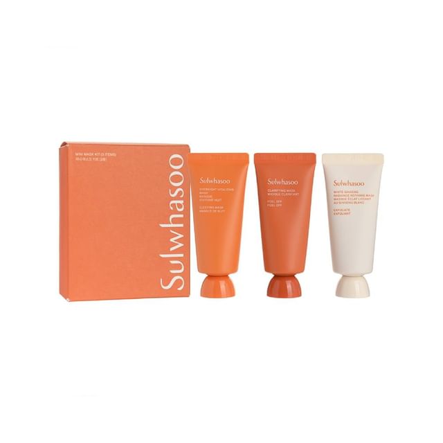 Sulwhasoo-Mini Mask Kit - Kit Mini Máscaras-3 Unid