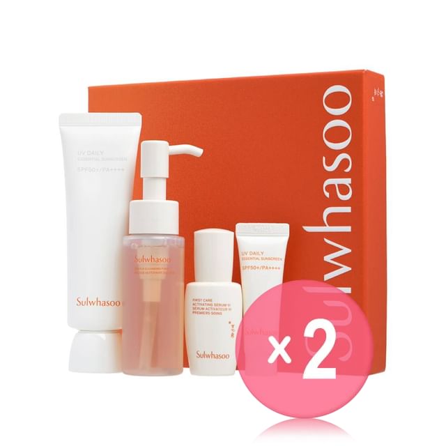 Sulwhasoo-UV Daily Essential Sunscreen Set 2pcs Bundle Set