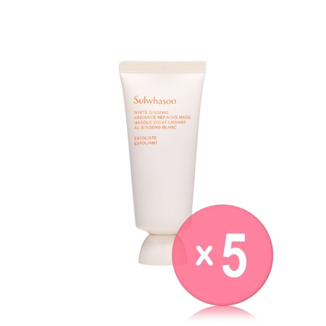 Sulwhasoo-White Ginseng Radiance Refining Mask Mini 5pcs Bundle Set