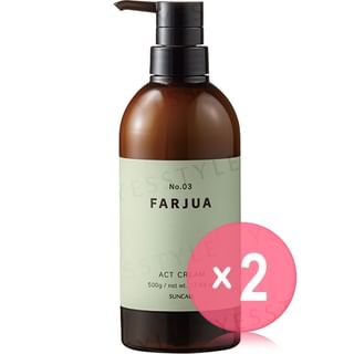 SUNCALL-FARJUA No03 Act Cream 2pcs Bundle Set