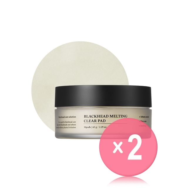 SUNGBOON EDITOR-Blackhead Melting Clear Pad 2pcs Bundle Set