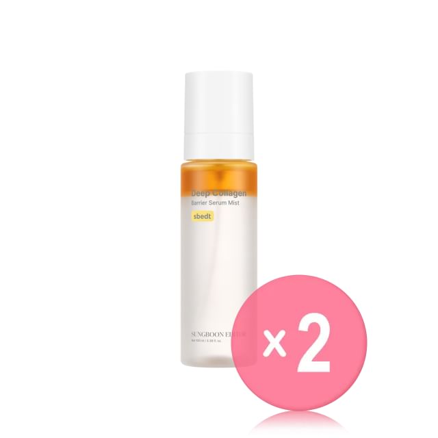 SUNGBOON EDITOR-Deep Collagen Barrier Serum Mist 2pcs Bundle Set