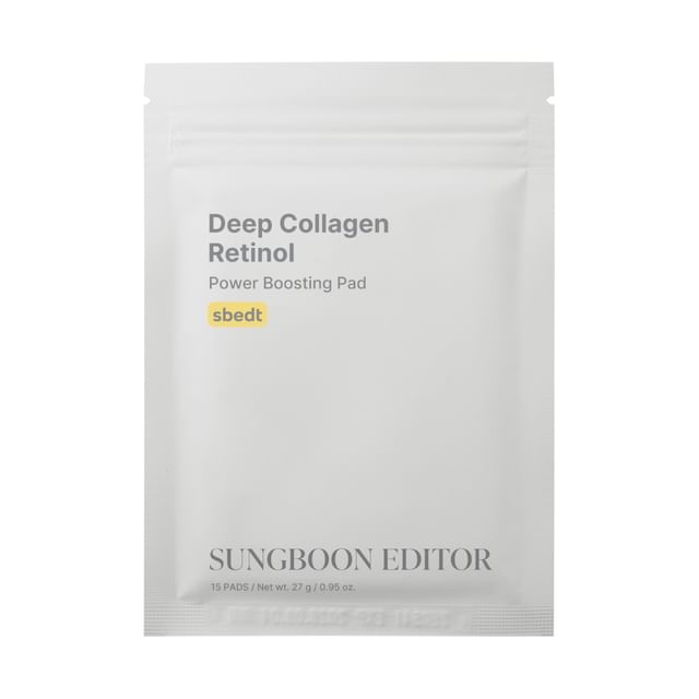 SUNGBOON EDITOR-Deep Collagen Retinol Power Boosting Pad Mini - Mini Dischetti Idratanti e Lenitivi
