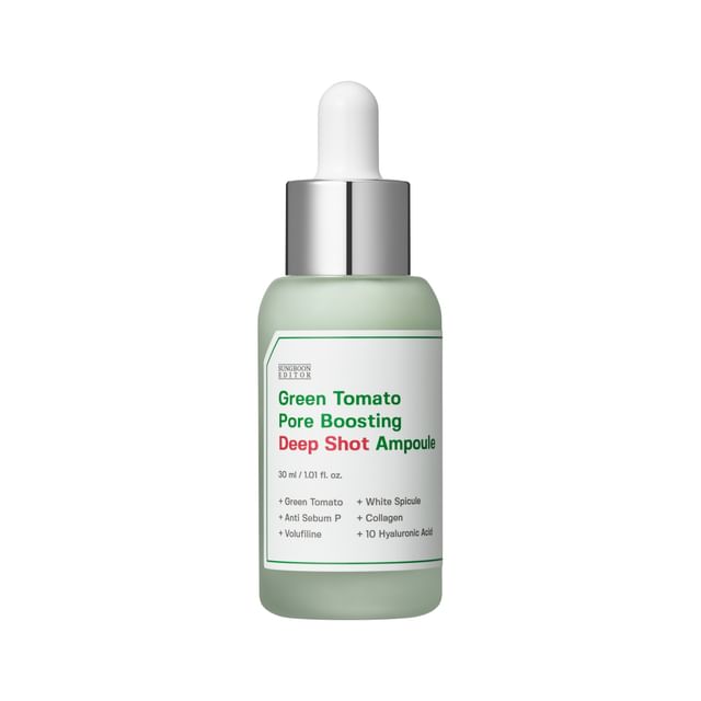 SUNGBOON EDITOR-Green Tomato Pore Boosting Deep Shot Ampoule
