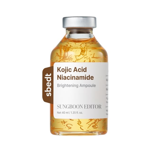 SUNGBOON EDITOR-Kojic Acid Niacinamide Brightening Ampoule - Sérum éclaircissant