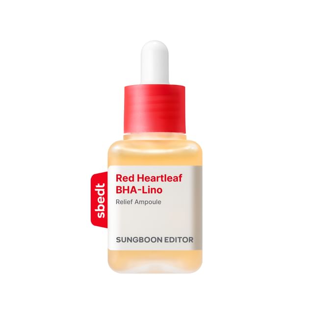 SUNGBOON EDITOR-Red Heartleaf BHA-Lino Relief Ampoule