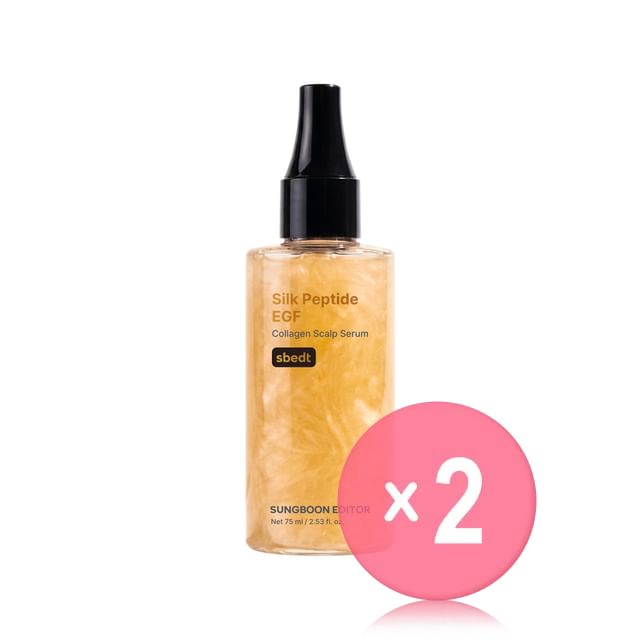 SUNGBOON EDITOR-Silk Peptide EGF Collagen Scalp Serum 2pcs Bundle Set