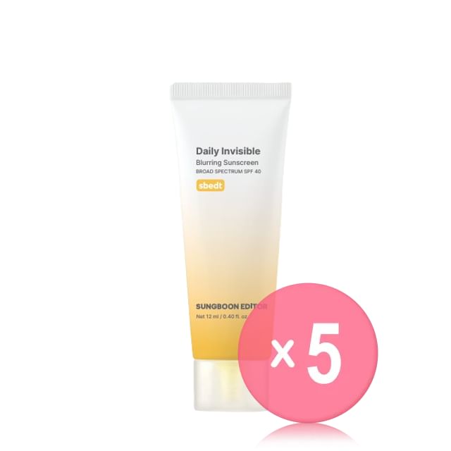 SUNGBOON EDITOR-YesStyle Exclusive Daily Invisible Blurring Sunscreen Mini 5pcs Bundle Set
