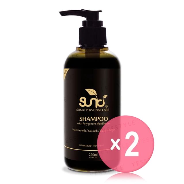 Sunki-Shampoo with Polygonum Multiflorum 2pcs Bundle Set