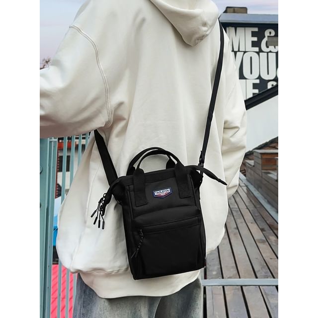 SUNMAN-Fabric Top Handle Crossbody Backpack