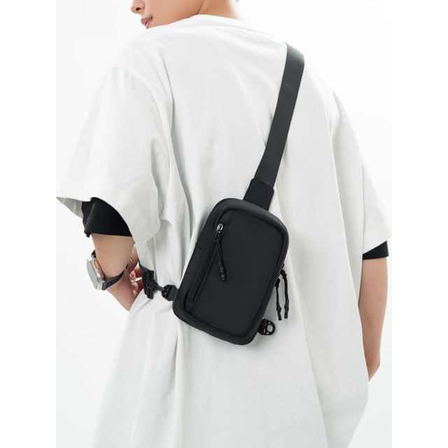 SUNMAN-Plain Mobile Phone Sling Bag