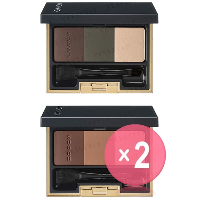SUQQU-3D Control Eyebrow 2pcs Bundle Set