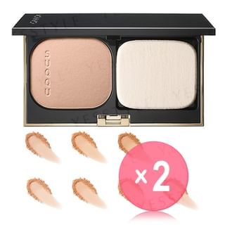 SUQQU-Glow Powder Foundation 2pcs Bundle Set