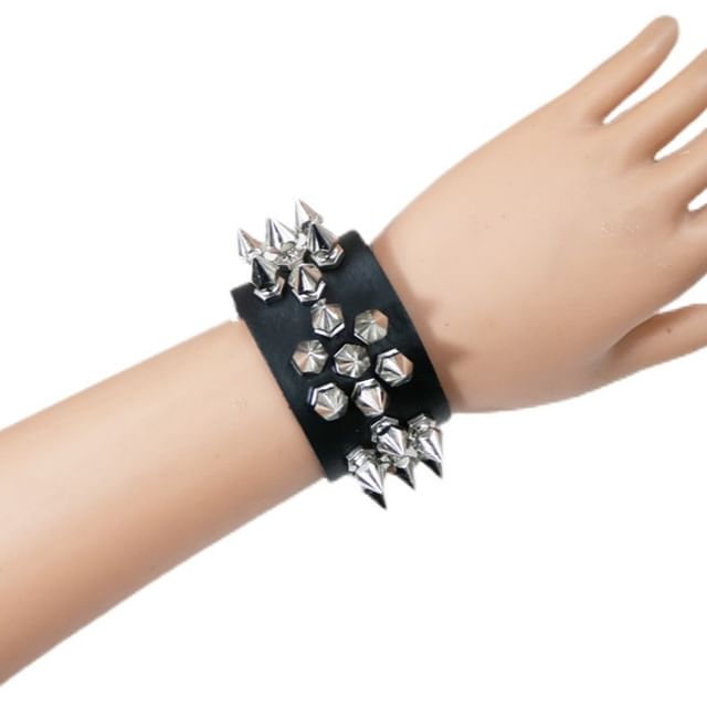 SURELIN-Studded Hand Harness Cuff Bracelet