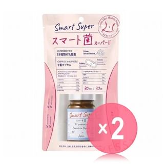 SVELTY-Smart Super Synbiotics 33 Probiotics Supplement 2pcs Bundle Set