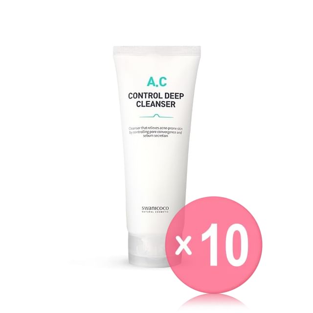SWANICOCO-AC Control Deep Cleanser 10pcs Bundle Set