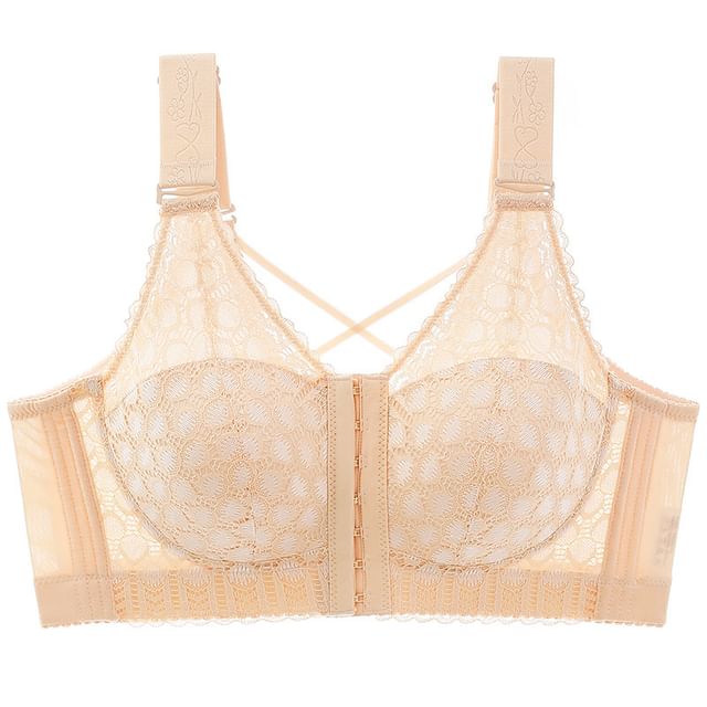 Sweet Lavendra-90A - 120E Plus Size Lace Bra