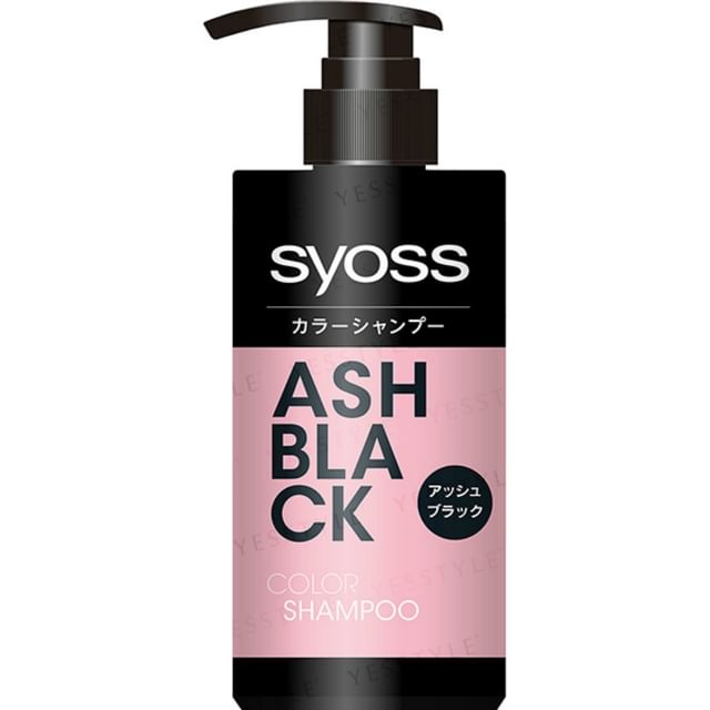 syoss-Color Shampoo Ash Black
