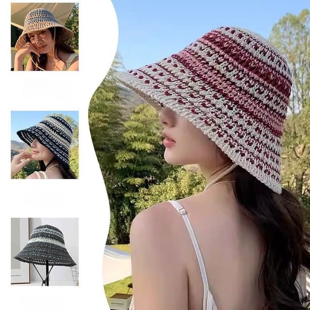 TAAK-Crochet Bucket Hat